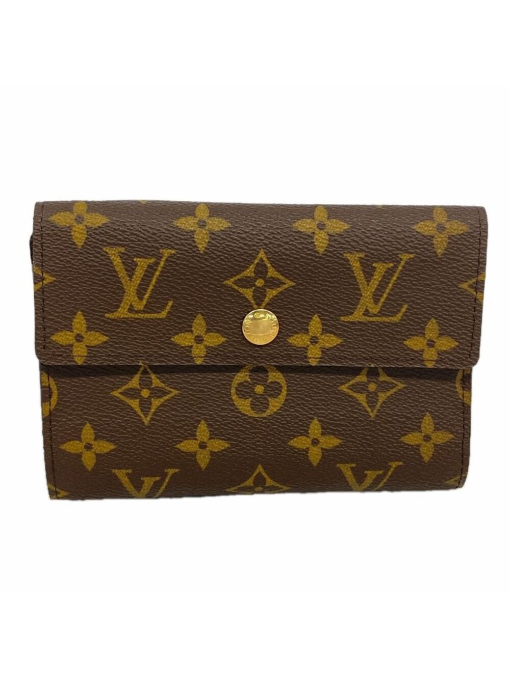 Louis Vuitton Trifold Wallet Monogram Portefeuille Alexandra Brown
